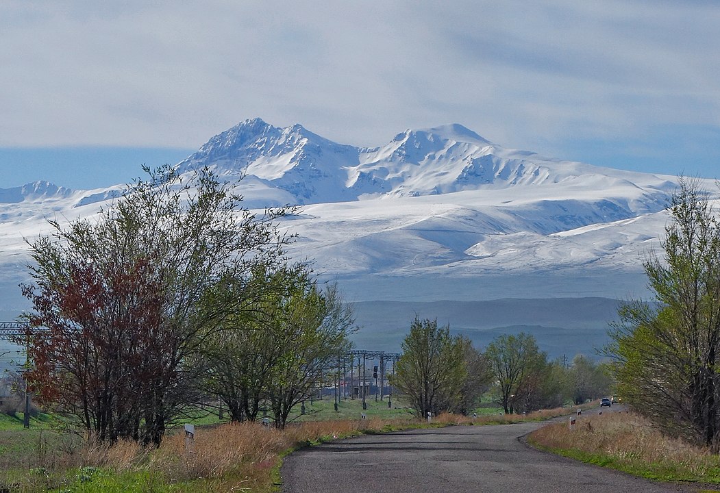 Mount Aragats, part of the Caucasus mountain range
