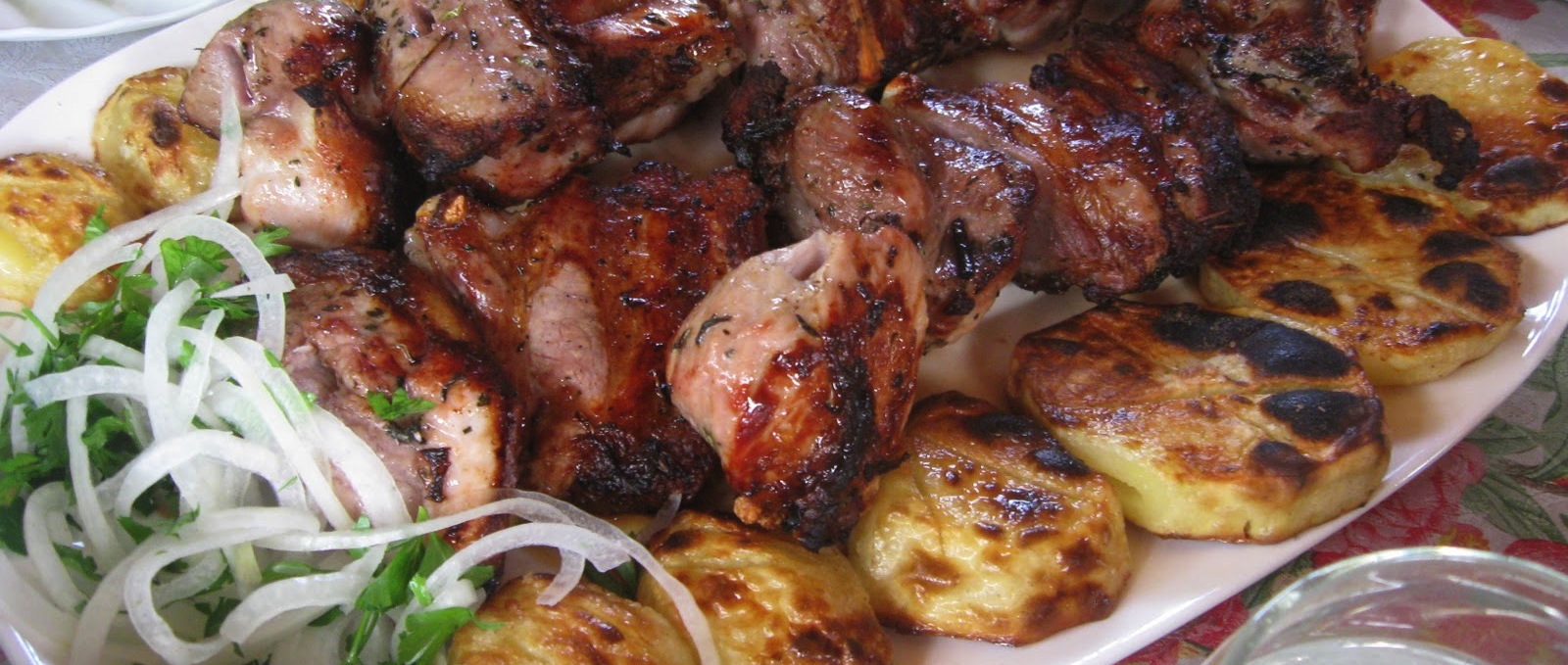 Khorovats, a dish of Armenian barbecue