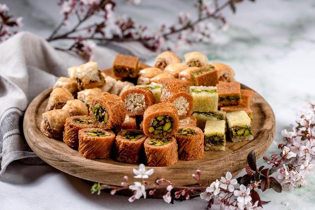 Hallab Baklava, produced in Lebanon
