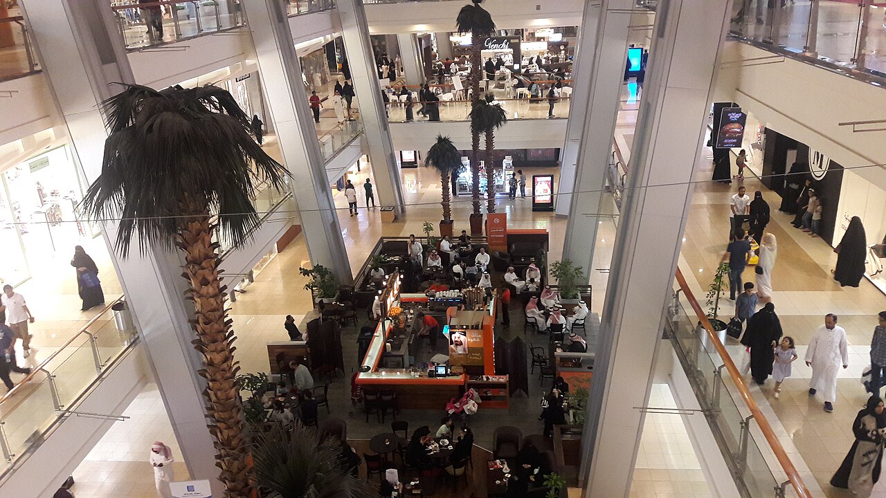 Interior of the Red Sea Mall