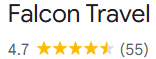 4.7 stars on Google