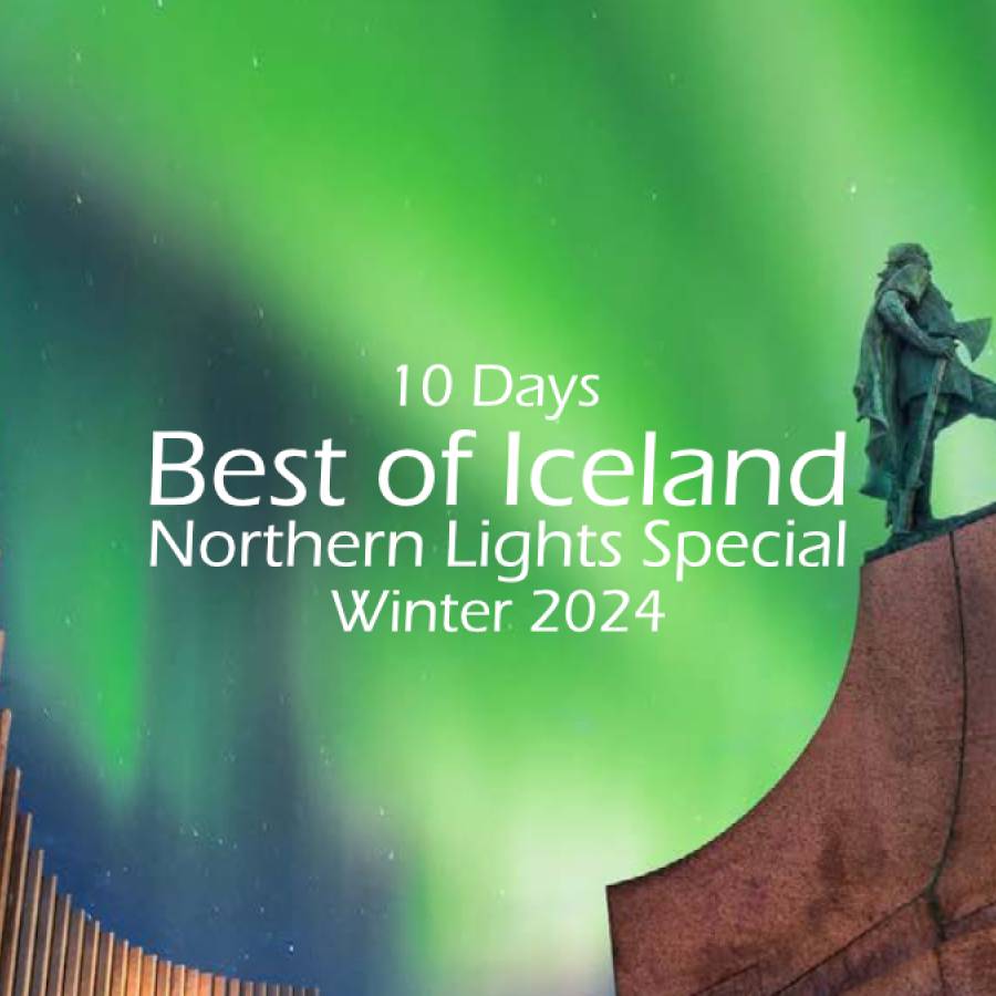10 Days - Best of Iceland - Northern Lights Special - Winter 2024