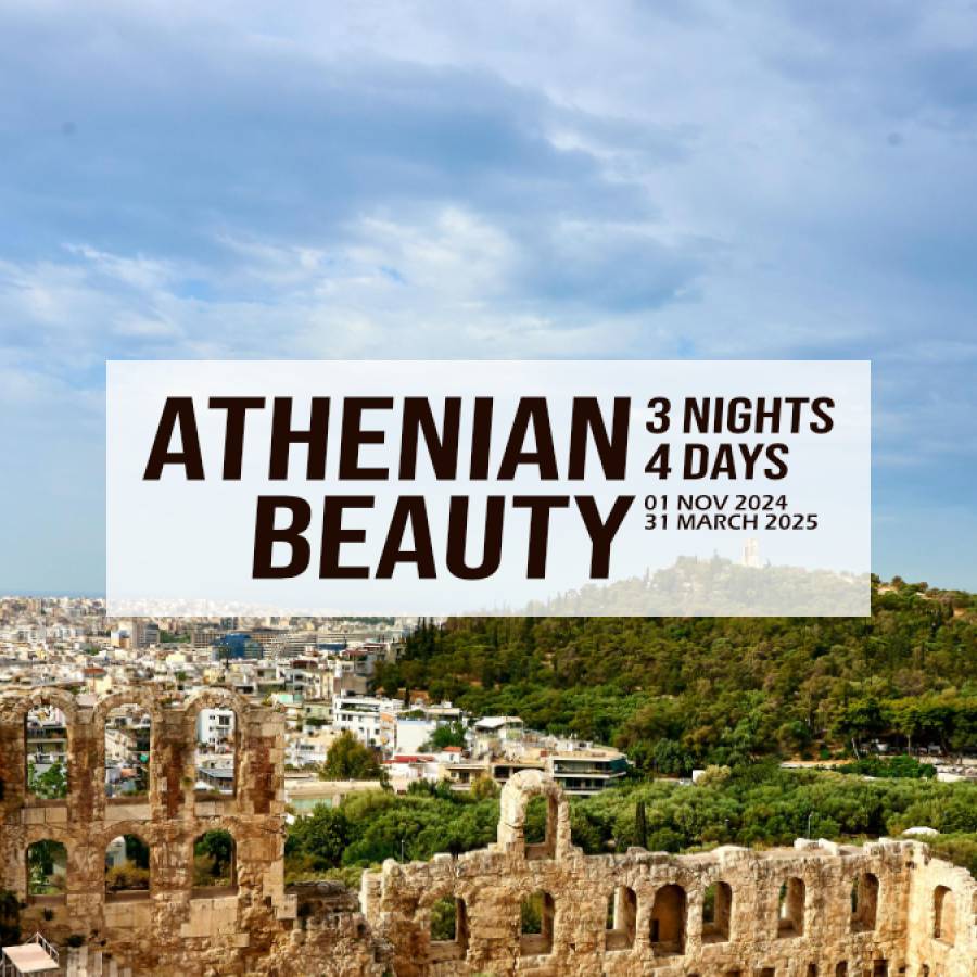 Athenian Beauty – 3 Nights/4 Days