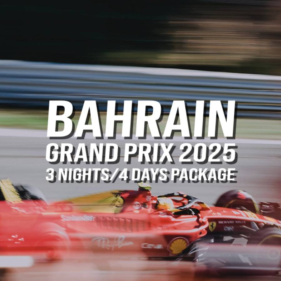 Bahrain Grand Prix 2025 – 3 Nights/4 Days Package