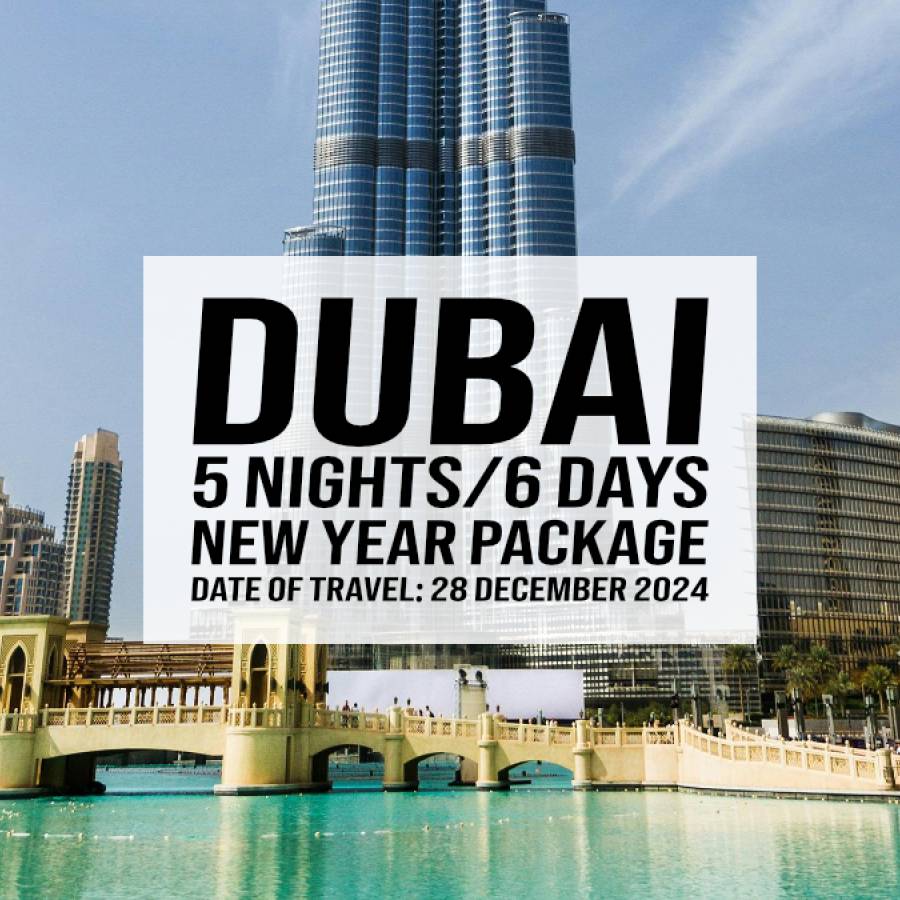 Dubai New Year Package - December 28, 2024