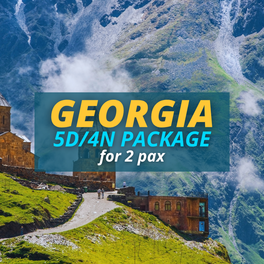 5-Day Georgia Tour Package for 2 Adults