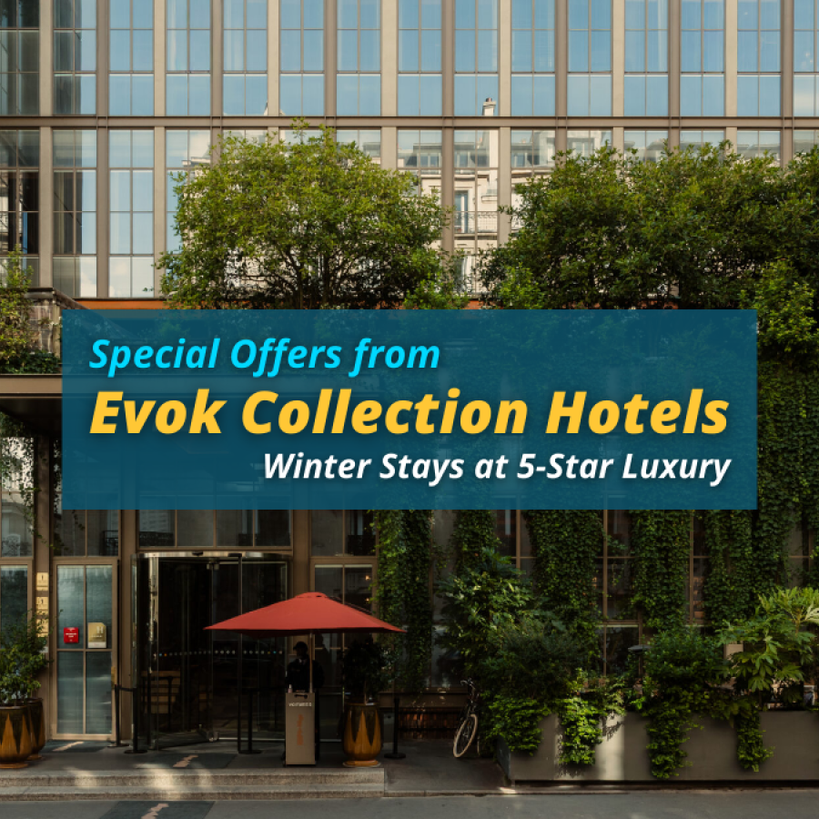 Special Winter Offers at Evok Collection Hotels