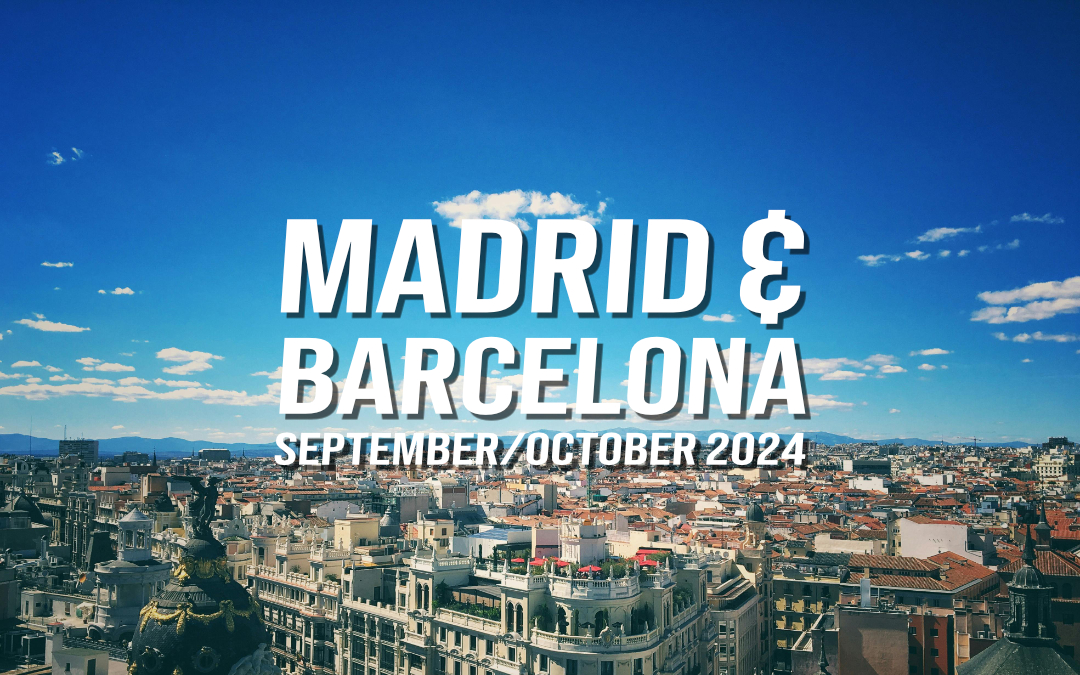 Madrid & Barcelona - September/October 2024