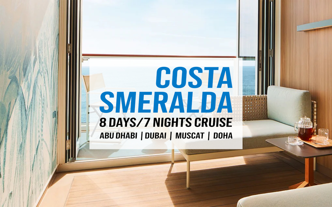 Costa Smeralda – 8 Days and 7 Nights Cruise