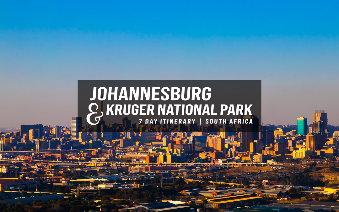 Johannesburg & Kruger National Park – 7-Day Itinerary