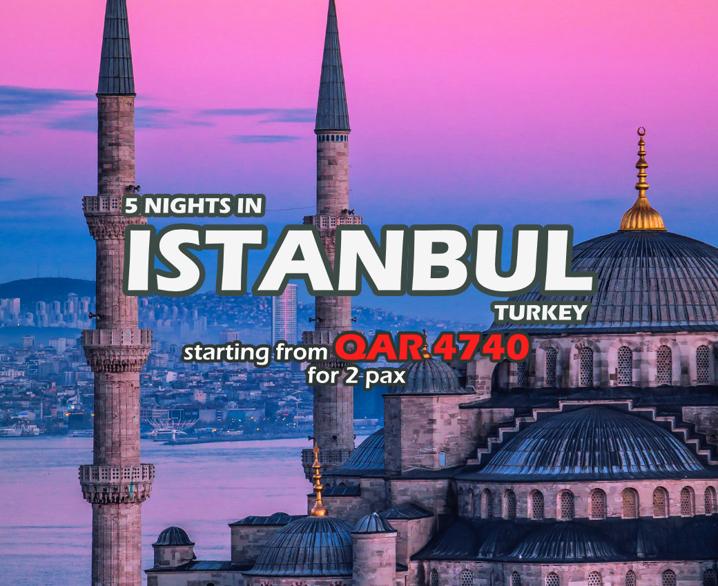 Istanbul, Turkey 5 Nights Package for September